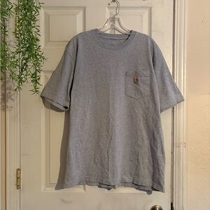 Carhartt Men's Grey Pocket T-Shirt